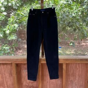 Sasson Women's Vintage Black High Waisted Jeans Size 12 (28" Waist)